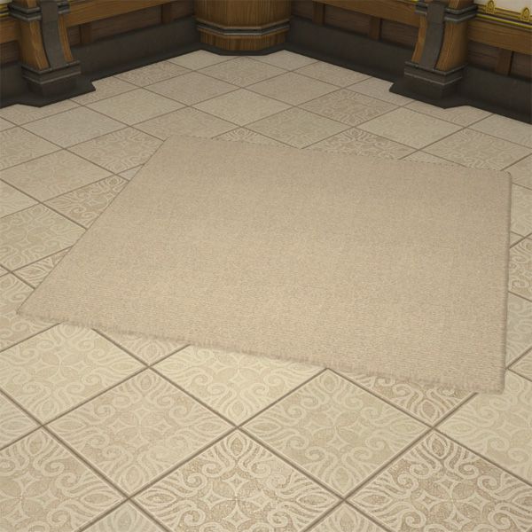 コームドウールラグ