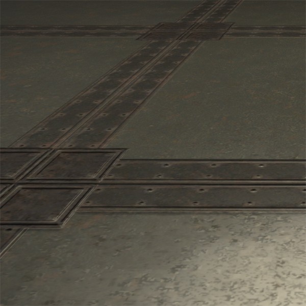 アイアンプレートフローリング