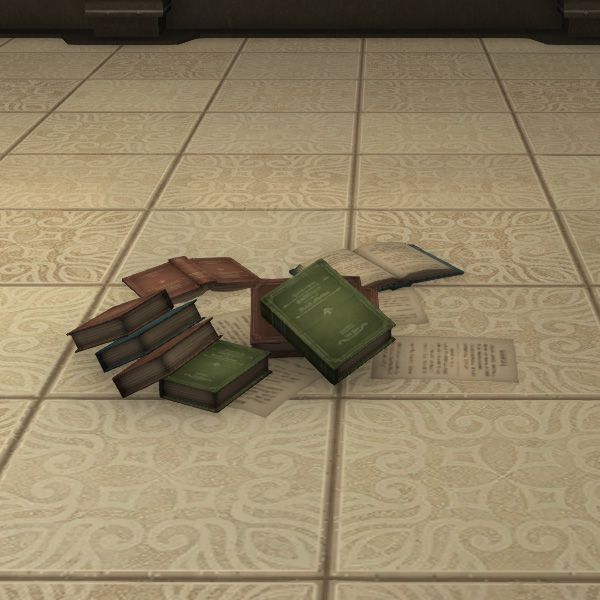 散らかった書物
