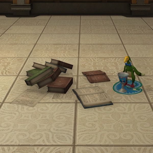 散らかった書物