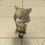 クロのぬいぐるみ