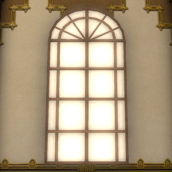 シンプルアーチウィンドウ